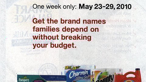 P&G Target 'Trusted Brands' FSI