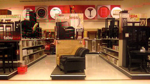 Target Furniture Endcaps