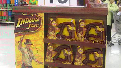 Wal-Mart 'Indiana Jones' Toys Pallet