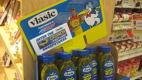 Vlasic Racing Sweeps Header