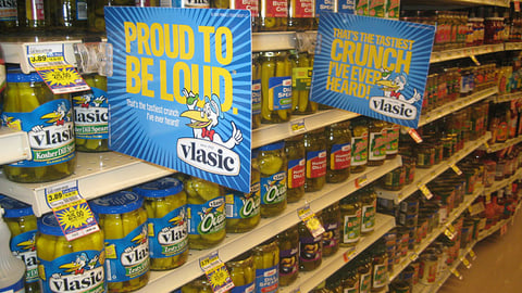 Vlasic Shelf Talkers