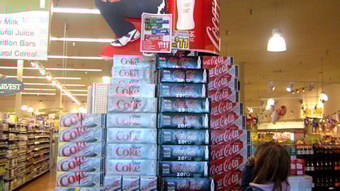Coca-Cola Olympics Endcap