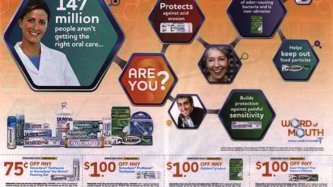 GlaxoSmithKline 'Word of Mouth' FSI