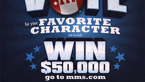 M&M's 'Character Vote' FSI