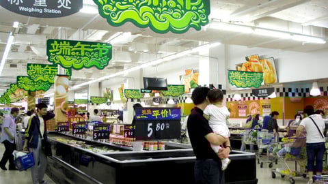 Wal-Mart Duanwu Festival Banners