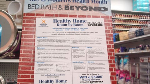 Bed Bath & Beyond Tearpad