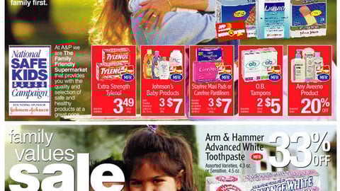 A&P Johnson & Johnson Co-FSI