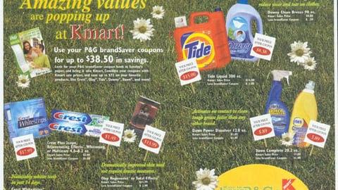 Kmart Brand Saver Co-FSI, April 2003