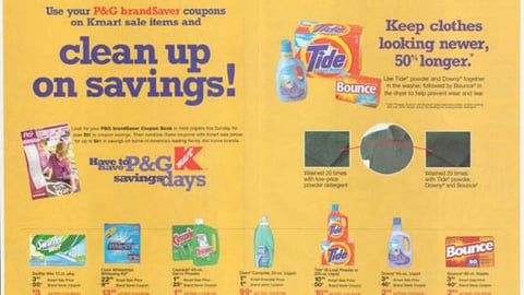 Kmart Brand Saver Co-FSI, May 2003