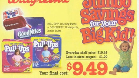 Walgreen Huggies Co-FSI