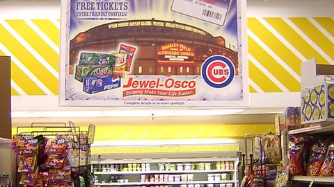 Jewel-Osco/PepsiCo Cubs Ceiling Sign