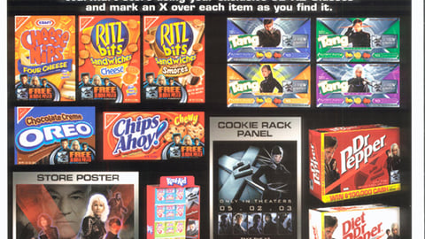 Wal-Mart's X-Men 2 Event Handout