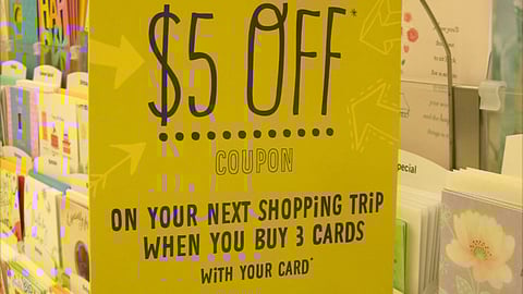 Hallmark Bulk-Purchase Incentive Shelf Talker