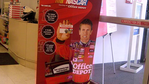 Office Depot 'Official Small Business' Security Wrap