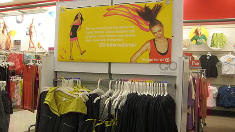 Target 'Go International' Fixture Header