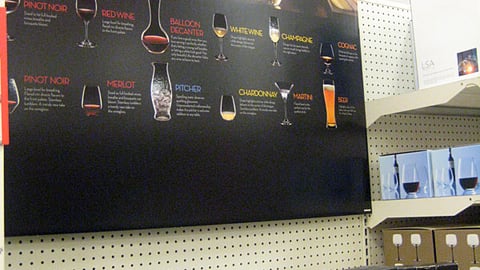 Target Riedel Vivant In-Line Display