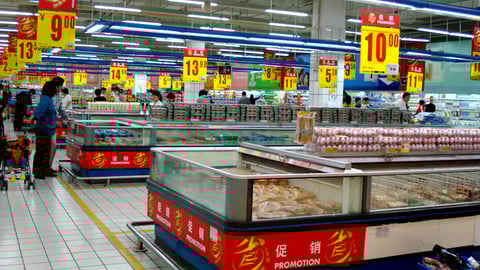 Carrefour Frozen Foods Department