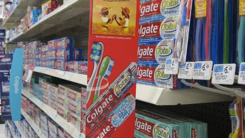 Kmart/Colgate-Palmolive Sweeps Aisle Violator