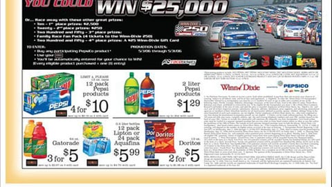 Winn-Dixie/PepsiCo Sweeps Feature