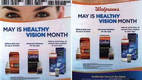 Novartis 'Healthy Vision Month' FSI