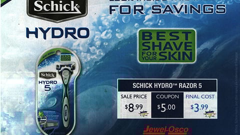 Schick Jewel-Osco Co-Equity FSI