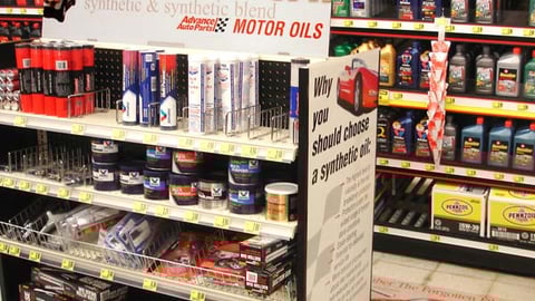Advance Auto Parts Permanent Aisle Display