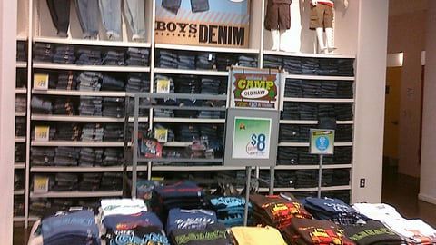 Camp Old Navy Merchandising