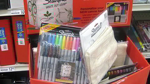 Sharpie Incentive Dump Bin