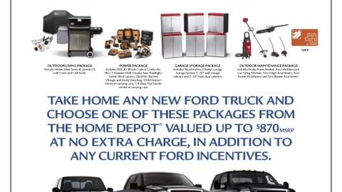 Home Depot/Ford Poster