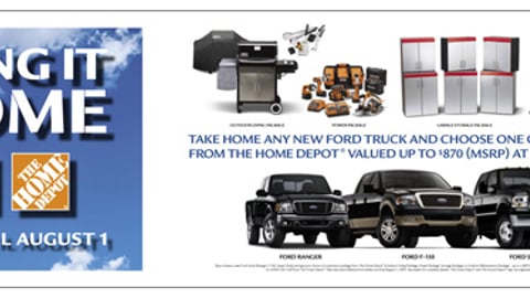 Home Depot/Ford Banner