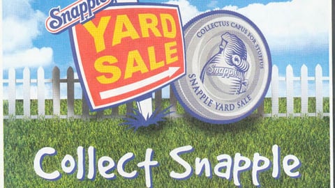Snapple Yard Sale FSI