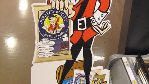 Pirate's Booty 'Get Hooked' Standee