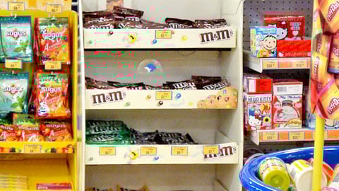 M&M's Sweeps Floorstand