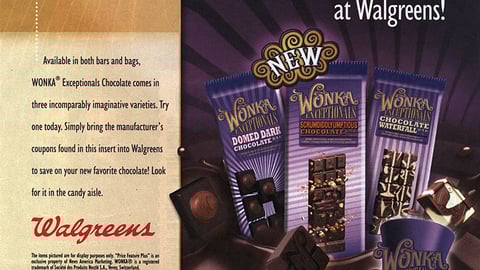 Wonka Exceptionals Walgreens FSI