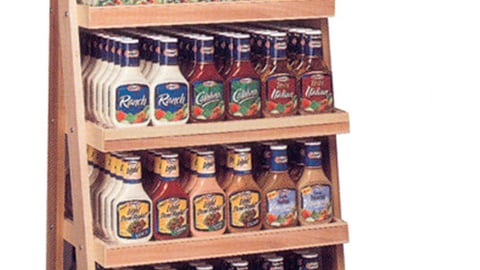 'Kraft Your Summer' Salad Floorstand