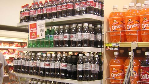 Coca-Cola Endcap