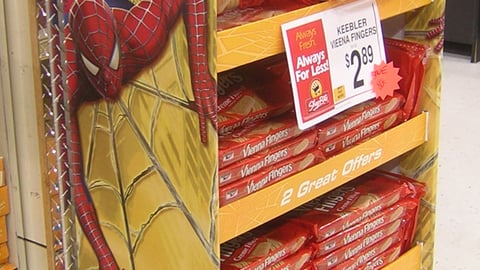 Keebler 'Spider-Man' Floorstand