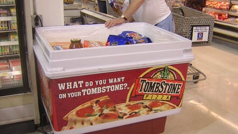 Tombstone Pizza Cooler