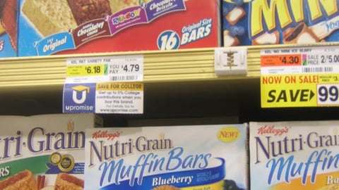 ShopRite Upromise Shelf Tag