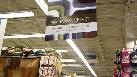 Royal Velvet Bed Bath & Beyond Ceiling Banner
