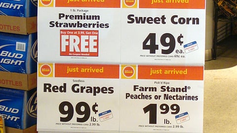 Jewel-Osco 'Taste of the Season' Standee