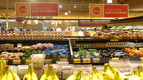 Jewel-Osco 'Taste of the Season' Ceiling Banners