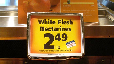 Jewel-Osco Produce Signage