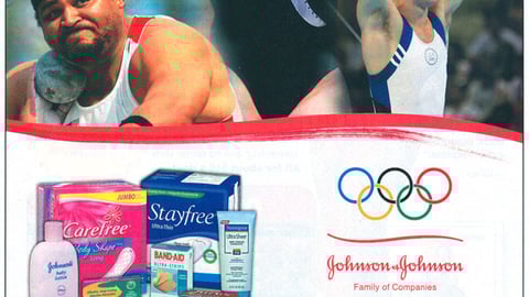 Johnson & Johnson 2008 Olympics FSI