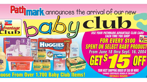Pathmark Baby Club Feature