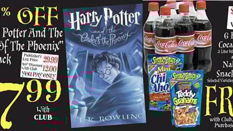 Ralphs Harry Potter Offer