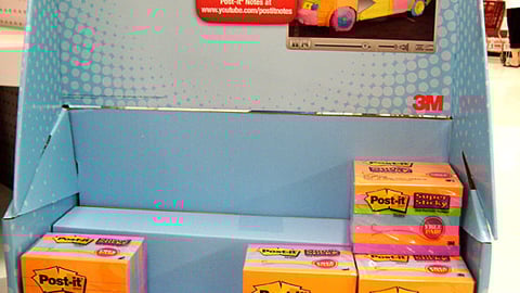 Post-It Bonus Packs YouTube Shipper