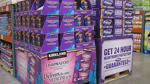 Costco Omeprazole Competitive Merchandising
