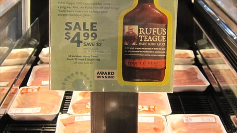 Whole Foods Rufus Teague 'Summer's On' Sign