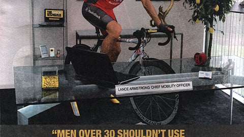 RadioShack Lance Armstrong Ad